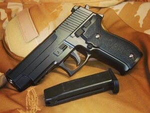 Металевий пістолет іграшковий Galaxy G26-Sig Sauer на пульках 6 мм