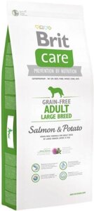 Їжа для собак Brit Care Adult Large Breed Salmon &amp, Potato 12 кг