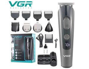 Машинка для стриження VGR 11в1/Тример для бороди/електробатва/тример