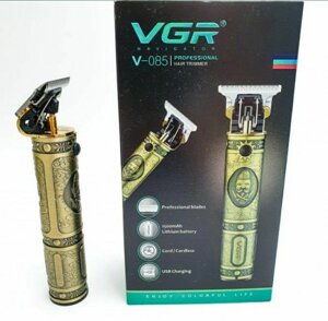 Машинка для стриження волосся бороди акумуляторна від USB VGR V-085