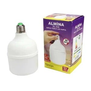 LED акамуляторна лампа ALMINA 30W