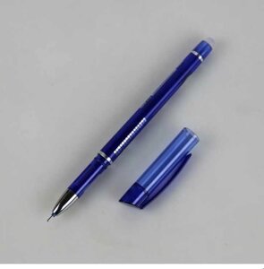 Ручка гелева пиши-стирай Neo Line синій 0.5 мм
