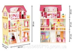 Игровой домик для Барби + 2 куклы в подарок !!! EcoToys