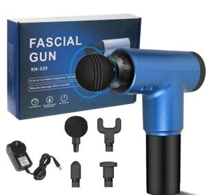 Портативний ручний масажер Fascial Gun для тіла HG-320