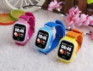 Smart Baby Watch Q90 GPS смарт часы детские Годинник дитячий трекер