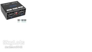 Ezcoo 4K60 HDMI Splitter 1X2, Dolby Vision HDR