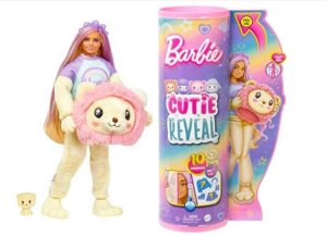 Лялька Барбі Сюрприз у костюмі Лева Barbie Cutie Reveal