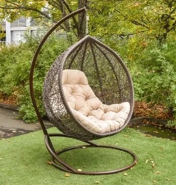 Підвісне крісло кокон Веста. гамак садовий. від компанії Artiv - Інтернет-магазин - фото 1