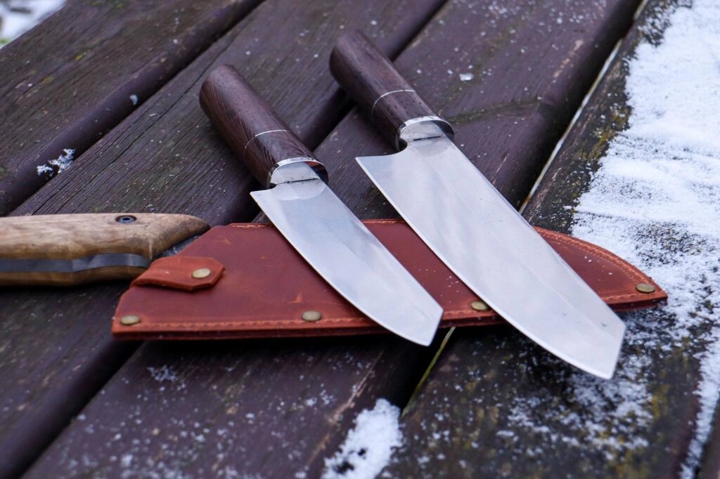 Подарунковий набір ножів Сантоку, шеф-нож, набор ножей від компанії Artiv - Інтернет-магазин - фото 1