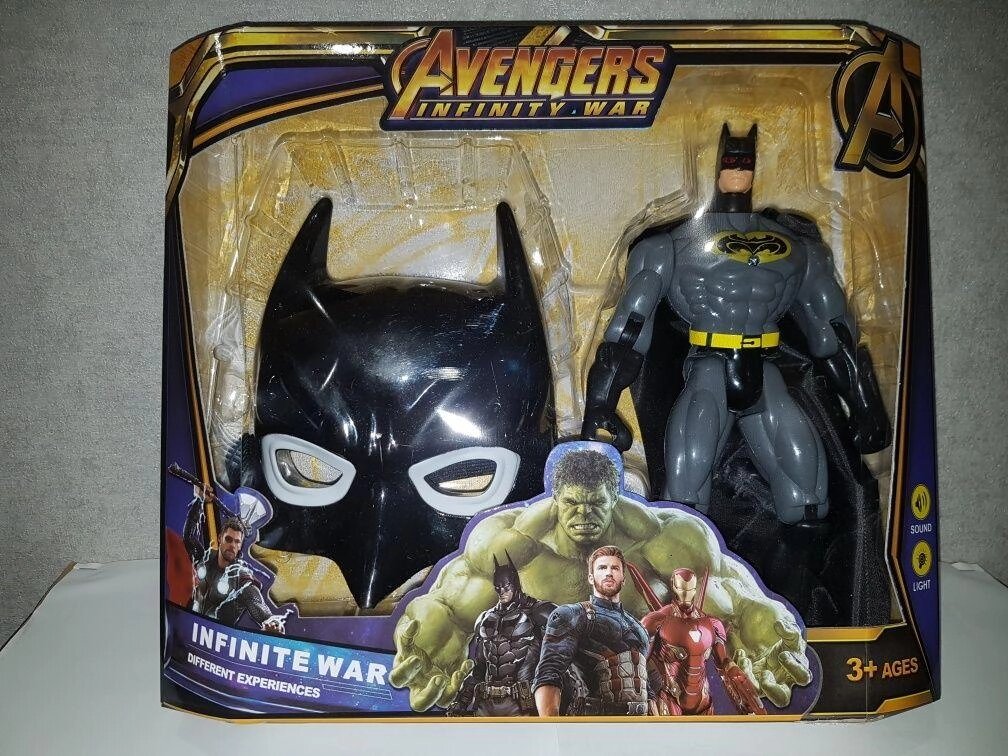 Подарунковий набір Супергерої: Бетмен, Спайдермен, людина. від компанії Artiv - Інтернет-магазин - фото 1