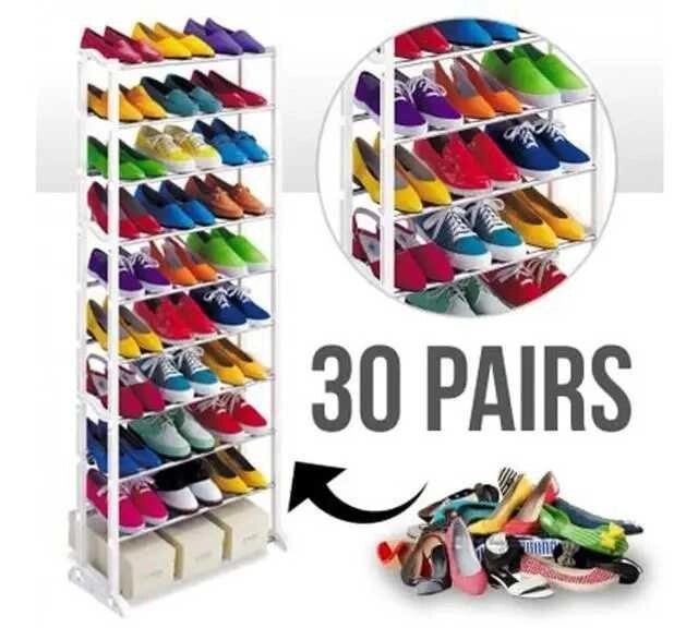 Полиця для взуття на 30 пар Amazing Shoe Rack від компанії Artiv - Інтернет-магазин - фото 1