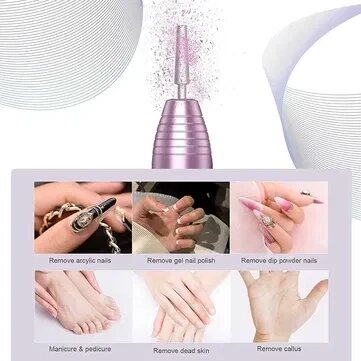 Портативний електричний дриль для нігтів Mosen Професійний від компанії Artiv - Інтернет-магазин - фото 1