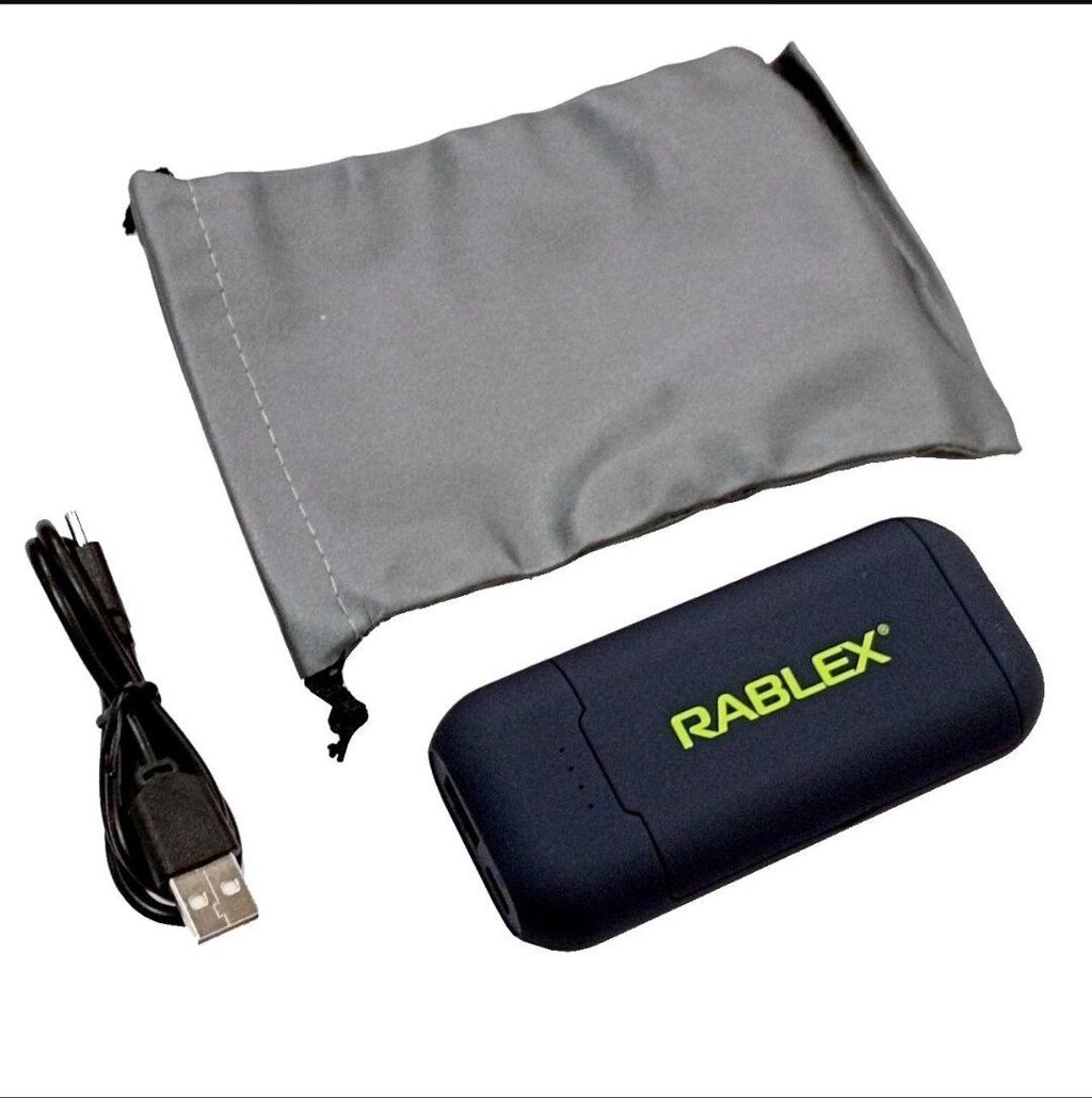 Портативний зарядний пристрій Power Bank RABLEX RB400 зі змінними від компанії Artiv - Інтернет-магазин - фото 1
