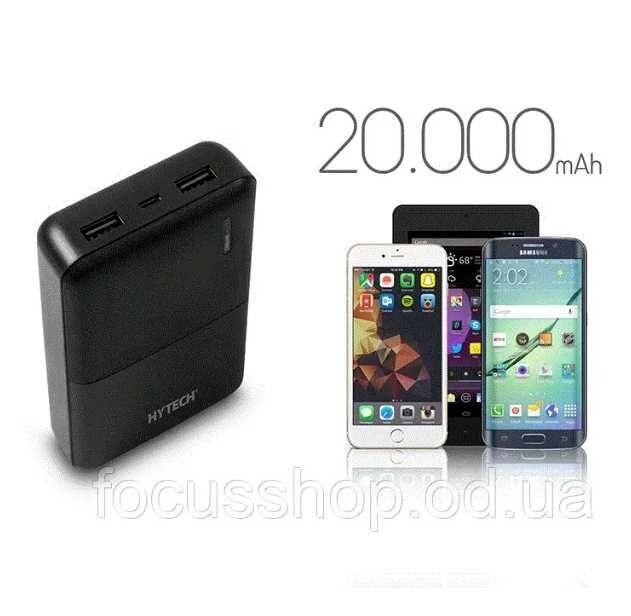 Power Bank 20000 mAh HYTECH HP-C20, зарядний пристрій ОЛХ ДОСТАВКА від компанії Artiv - Інтернет-магазин - фото 1