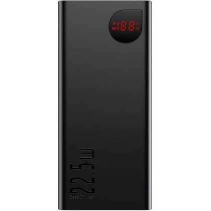 Power Bank Baseus (PPAD000101), 20000 mAh, 22.5W, 3A, 2USB Black від компанії Artiv - Інтернет-магазин - фото 1