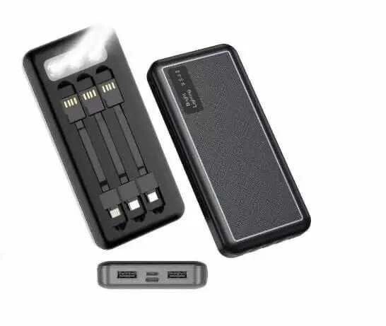 Power Bank + Ліхтар 3в1 20000mAh. Повербанк, powerbank, повір банк від компанії Artiv - Інтернет-магазин - фото 1