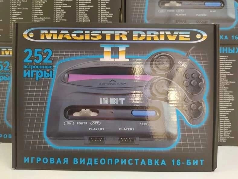 Приставка 252 гри Sega Mega Drive 2 Mortal Kombat 16 bit BattleToads від компанії Artiv - Інтернет-магазин - фото 1