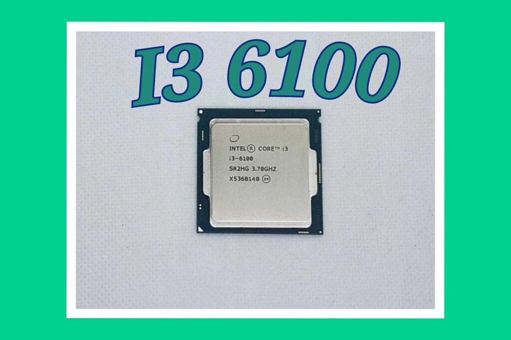 Процессор Intel  Core i3 6100 от компании Artiv - Интернет-магазин - фото 1