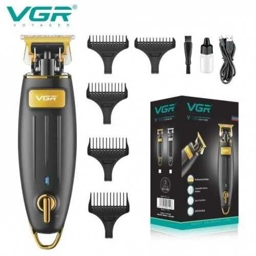 Професійна машинка тример для стриження волосся VGR 192 + 5 насадок від компанії Artiv - Інтернет-магазин - фото 1