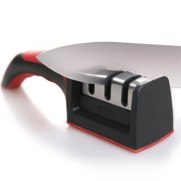 Професійна Ручна Точилка для ножів 3 в 1 аксесуари для кухонних ножів Sharpener від компанії Artiv - Інтернет-магазин - фото 1
