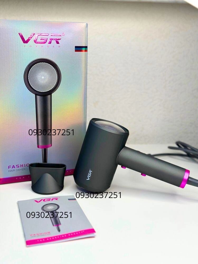 Професійний потужний фен VGR-V400 2000 вт, Електричний фен від компанії Artiv - Інтернет-магазин - фото 1