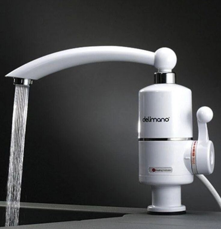 Проточний водонагрівач Delimano Water Heater миттєвий нагрівач від компанії Artiv - Інтернет-магазин - фото 1