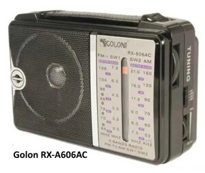 Радіоприймач портативний Golon RX-А606АС-S