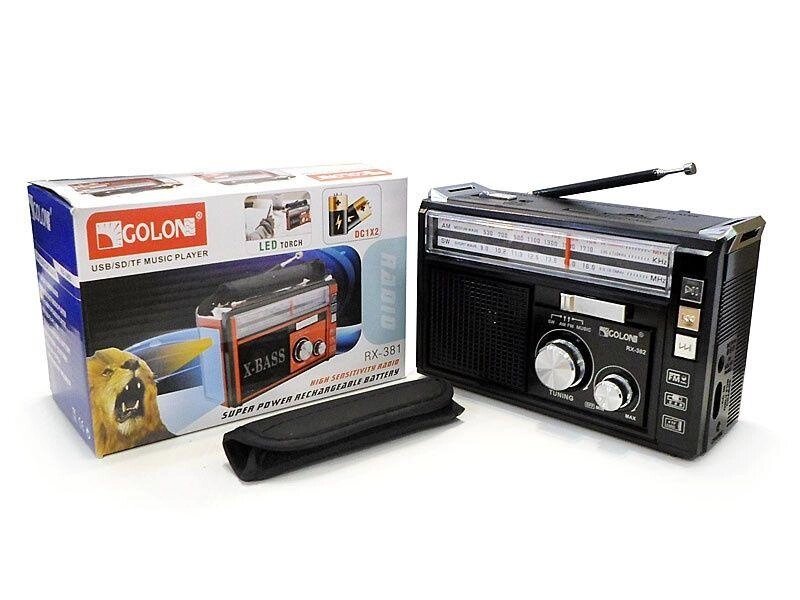 Радіоприймач Golon RX-381 від компанії Artiv - Інтернет-магазин - фото 1