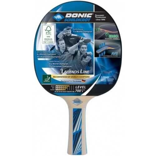 Ракетка для настільного тенісу Donic Legends 700 FSC (734417) від компанії Artiv - Інтернет-магазин - фото 1