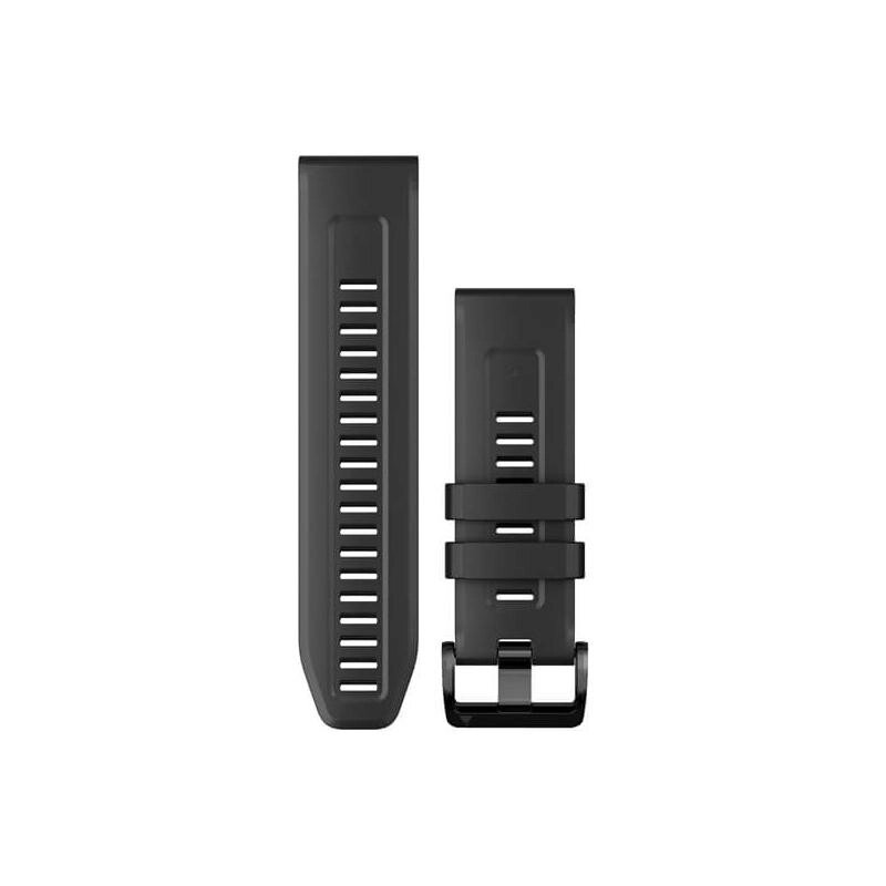 Ремінець Garmin QuickFit 26 Watch Bands Black Silicone (010-13117-00) від компанії Artiv - Інтернет-магазин - фото 1