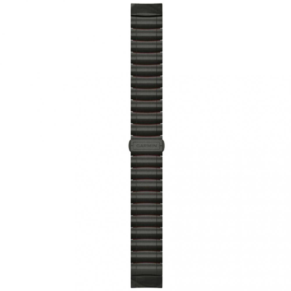 Ремінець Garmin Ремешок для MARQ Hybrid Titanium/Silicone Bracelet – Carbon Gray DLC (010-12738-00) від компанії Artiv - Інтернет-магазин - фото 1
