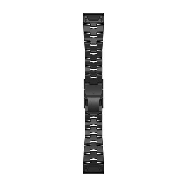 Ремінець Garmin Ремінець для Fenix 6 22 QuickFit Vented Titanium Bracelet with Carbon Gray DLC Coating bands (010-12 від компанії Artiv - Інтернет-магазин - фото 1