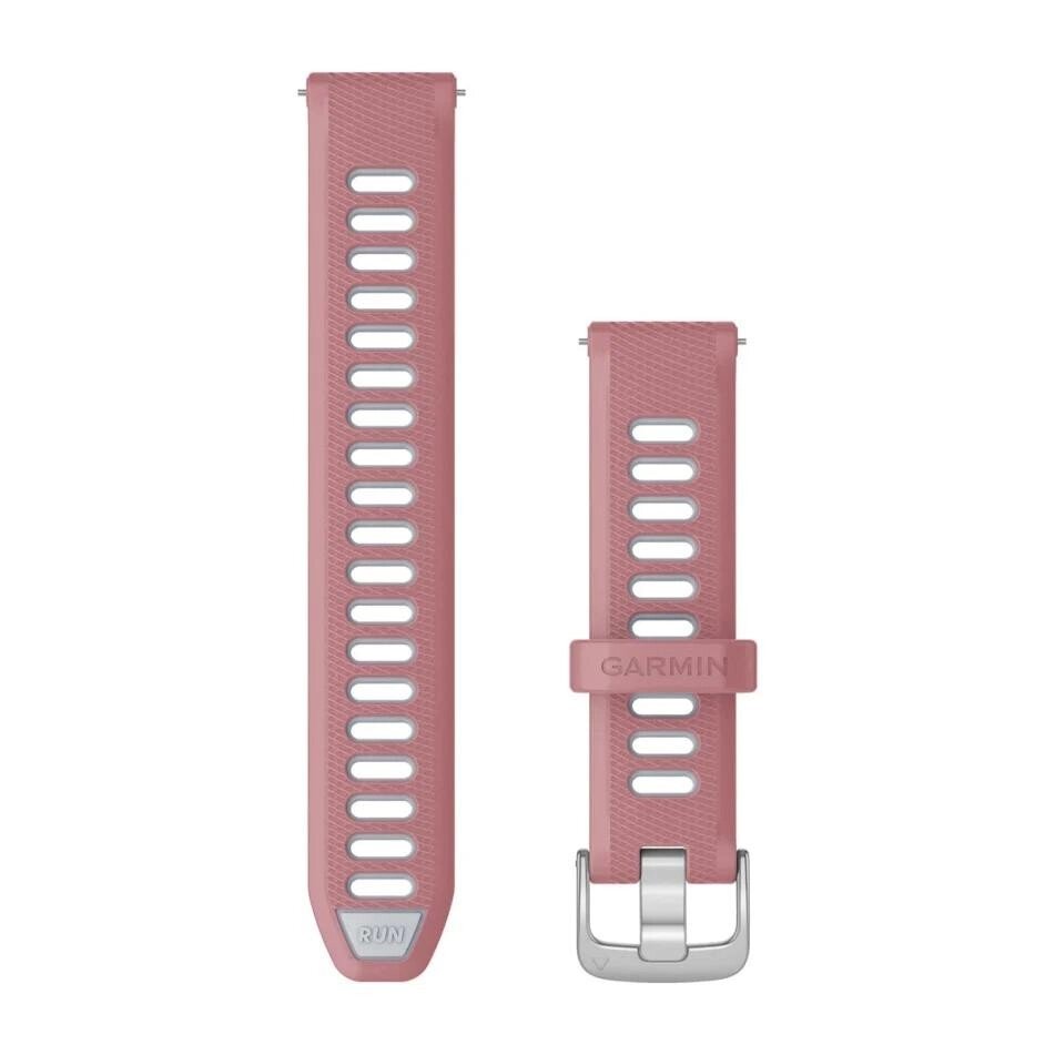 Ремінець Garmin Ремінець для Forerunner 265s Pink/Whitestone with Silver Hardware 18mm від компанії Artiv - Інтернет-магазин - фото 1