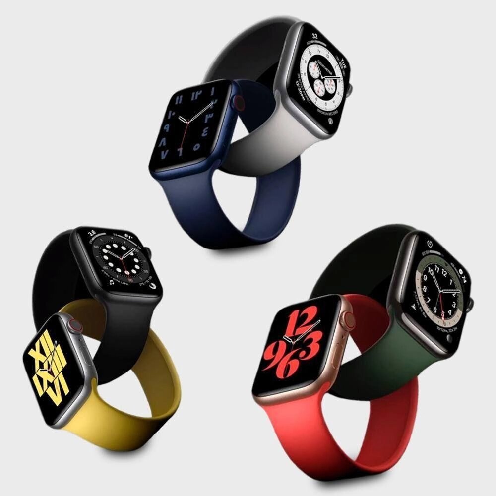 Ремінець Mono Loop для Apple Watch монобраслет без застібки силікон від компанії Artiv - Інтернет-магазин - фото 1