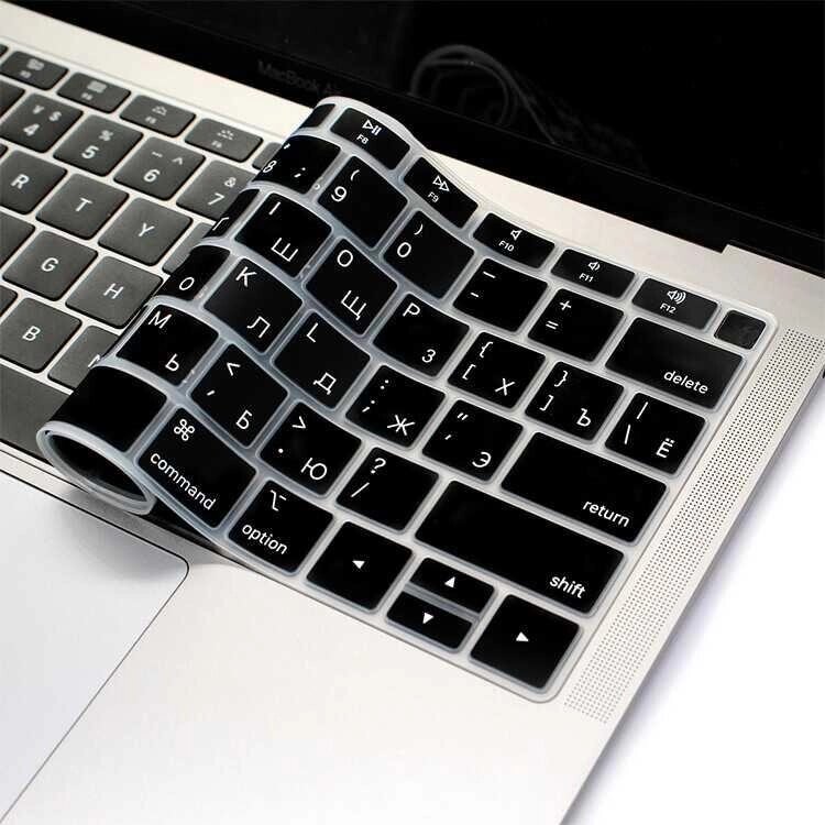 Російські літери на клавіатурі MacBook Pro/Air 13, 14, 15, 16 Pad від компанії Artiv - Інтернет-магазин - фото 1