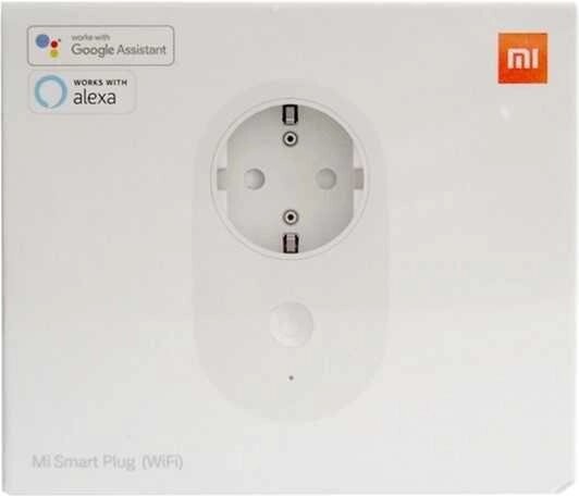 Розумна розетка Xiaomi Mi Smart Plug Wi-Fi 16A EU ZNCZ05CM/GMR4015GL від компанії Artiv - Інтернет-магазин - фото 1