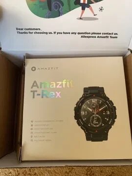 Розумний годинник Amazfit T-Rex Rock Black (A1919) оригінал від компанії Artiv - Інтернет-магазин - фото 1