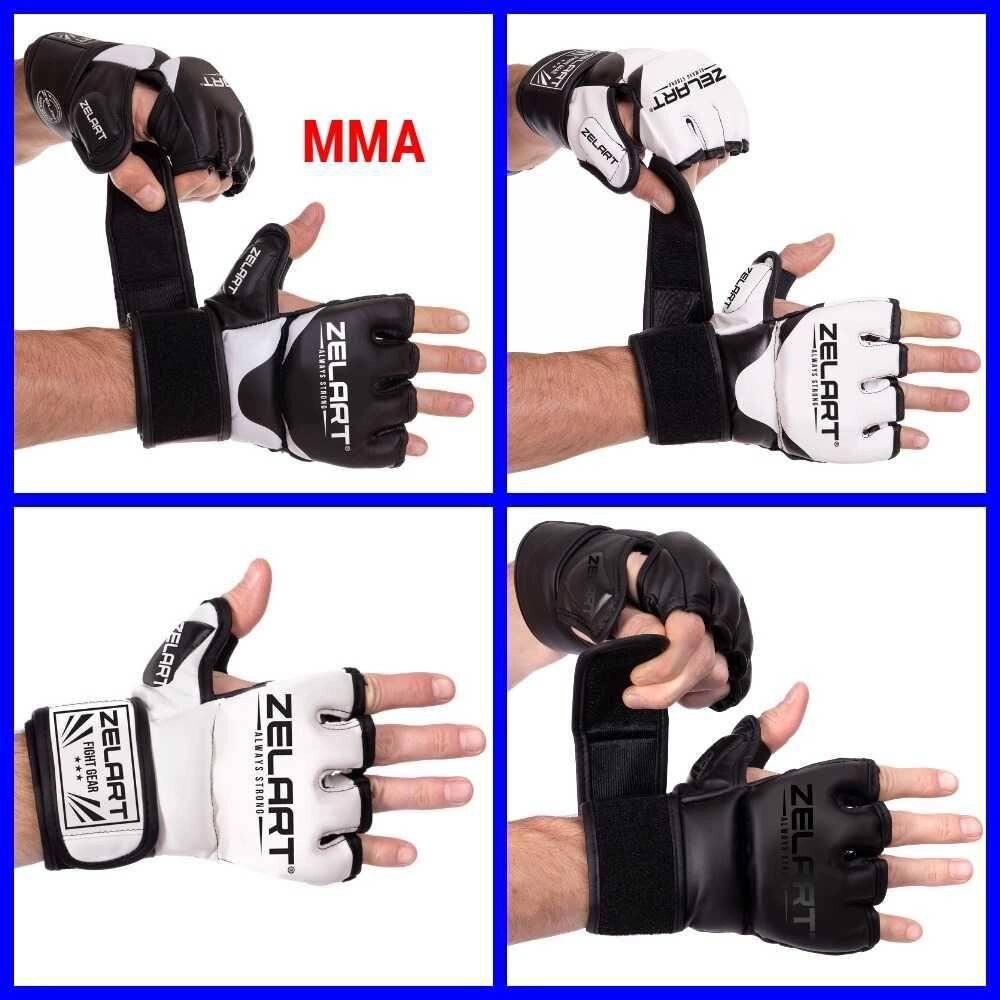 Рукавички для змішаних єдиноборств MMA, розміри S-L (ціна за пару) від компанії Artiv - Інтернет-магазин - фото 1