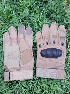 Рукавички тактичні повнопалі сенсорні олива койот рукавички від компанії Artiv - Інтернет-магазин - фото 1