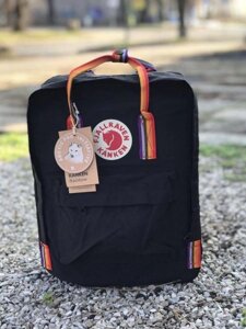 Рюкзак Fjallraven Kanken Канкен Rainbow 16л