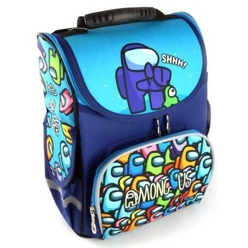 Рюкзак шкільний Space - Амонг Ас синій, ортопедичний (Новий) від компанії Artiv - Інтернет-магазин - фото 1