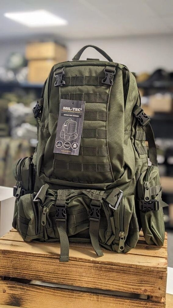 Рюкзак тактичний MIL-TEC DEFENSE ASSEMBLY OLIVE 36L+9L (14045001) від компанії Artiv - Інтернет-магазин - фото 1