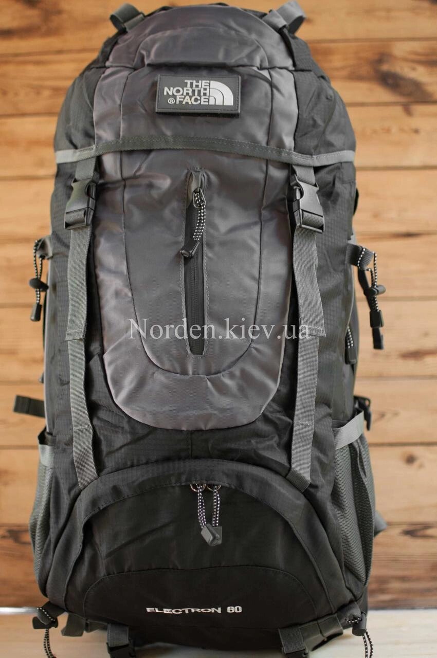 Рюкзак The North Face 7960 чорний 60л Туристичний похідний нортфейс від компанії Artiv - Інтернет-магазин - фото 1