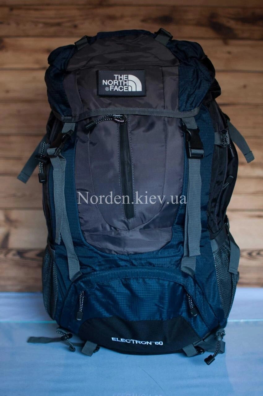 Рюкзак The North Face 7960 Темно-синій чоловічий туристичний похідний від компанії Artiv - Інтернет-магазин - фото 1