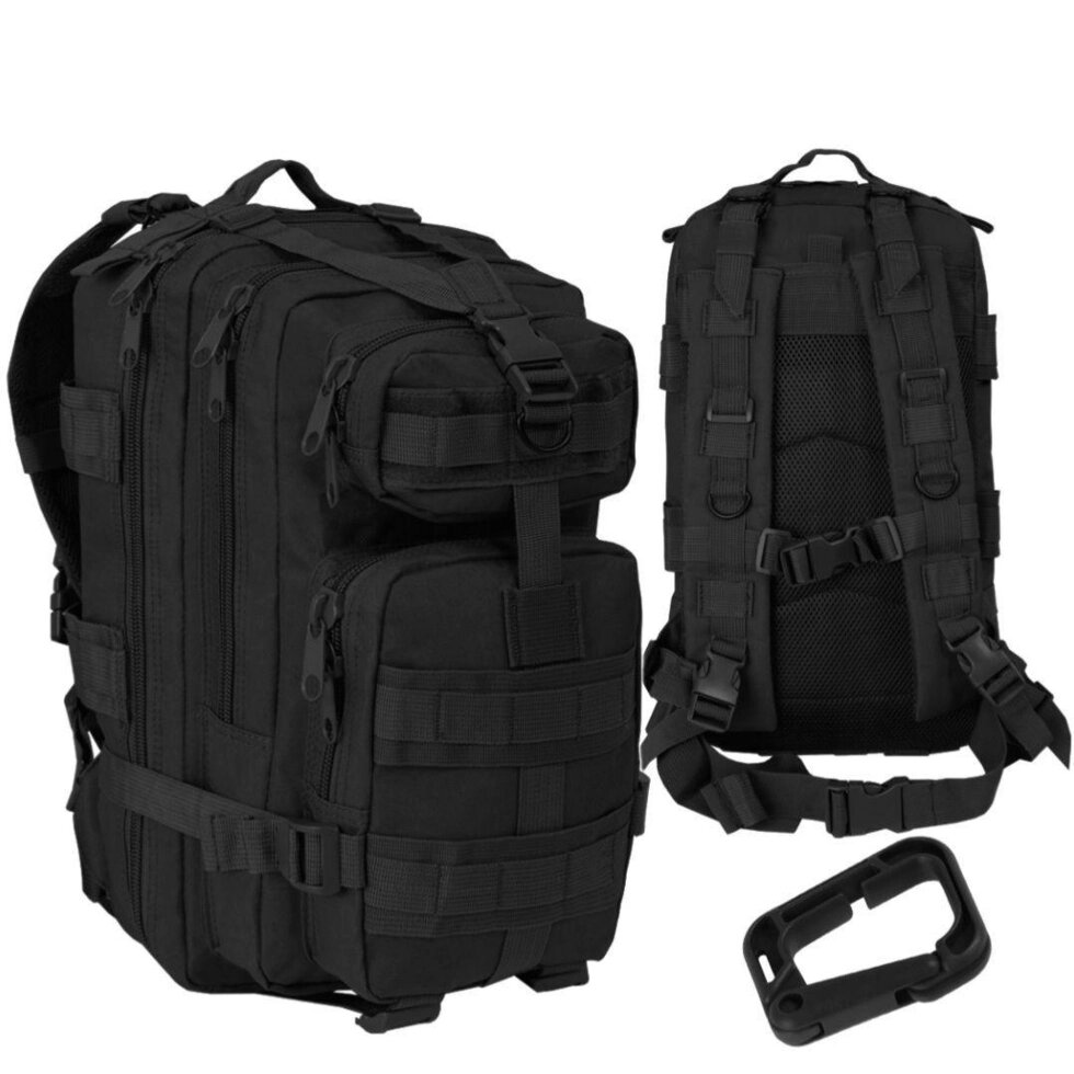 Рюкзак військовий тактичний Dominator 30л чорний від компанії Artiv - Інтернет-магазин - фото 1