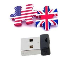 Самовчитель Англійська аудіо на флешці 32гб English usb flash mp3