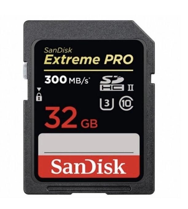 Sandisk extreme pro 32 GB 300 mb/s від компанії Artiv - Інтернет-магазин - фото 1