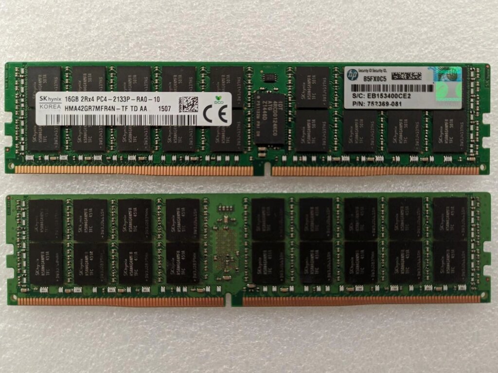 Серверна оперативна пам'ять Hynix 16GB DDR4 2Rx4 PC4-2133P-R ECC Regi від компанії Artiv - Інтернет-магазин - фото 1