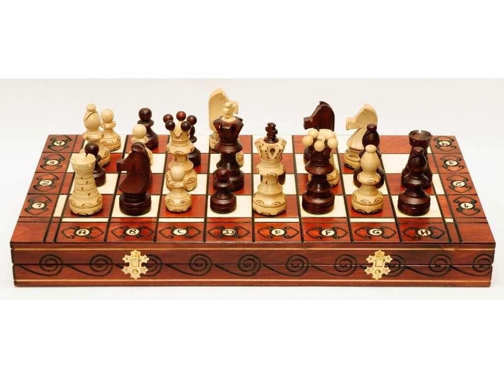 Шахи Ambassador (54х54 см), виробництво Польща настільна гра від компанії Artiv - Інтернет-магазин - фото 1
