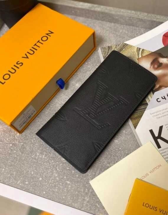 Шкіряний органайзер Louis Vuitton чорний гаманець Луї Віттон клатч k407 від компанії Artiv - Інтернет-магазин - фото 1